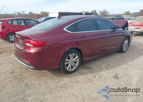 2016 Chrysler 200 Limited Platinum из США, поврежденный, VIN 1C3CCCAB4GN190389